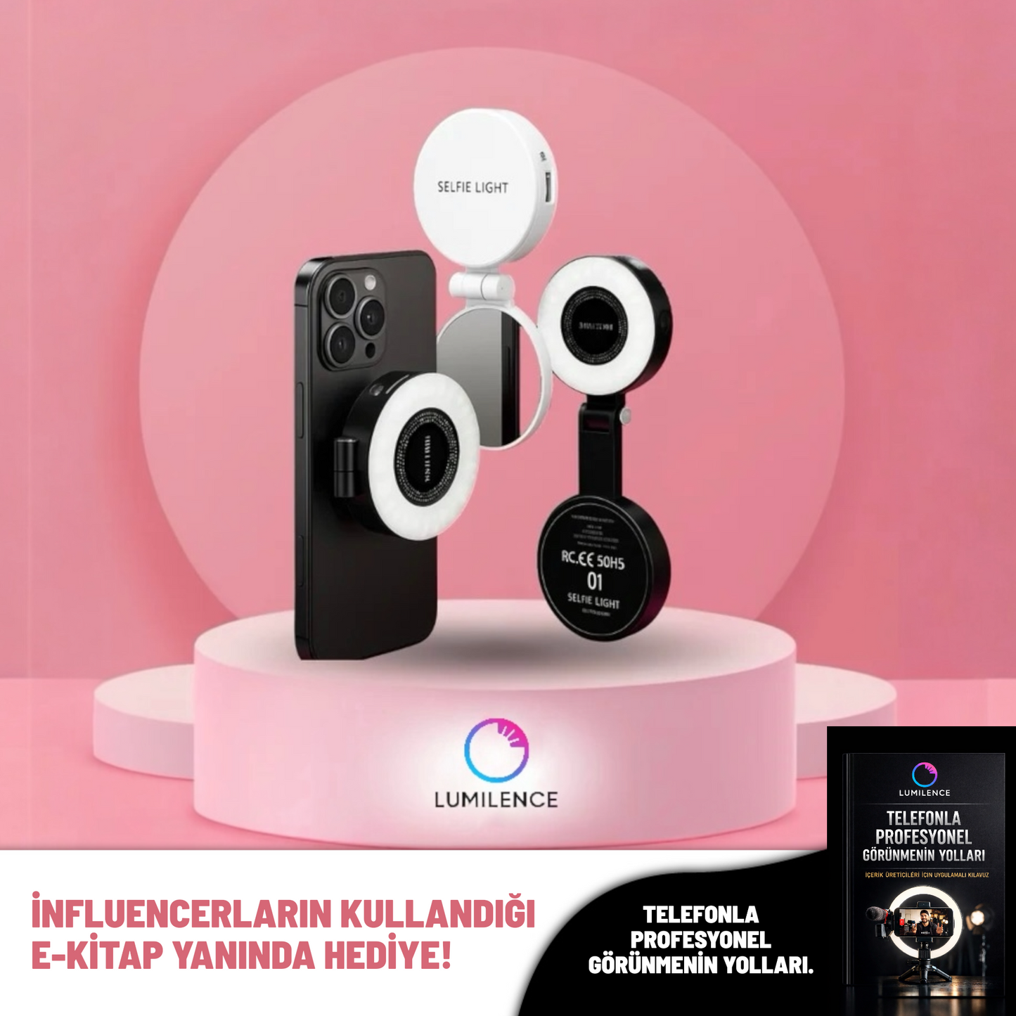 Lumilence MagSafe LED Selfie Işığı